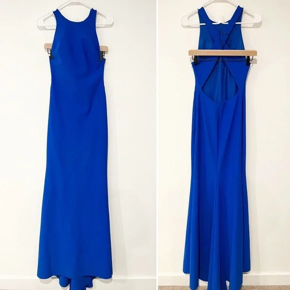 light blue tight prom dress Strapless Light Blue Mermaid Prom Dresses, Light Blue Mermaid Formal Graduation Dresses, US 12 / Blue / With Rush+$19.99 main image 1